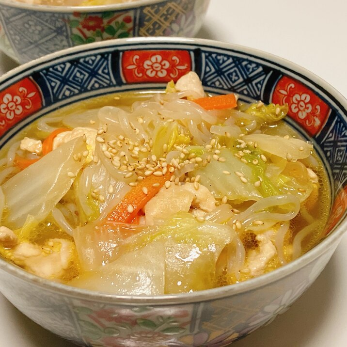 鶏肉と白菜の旨煮